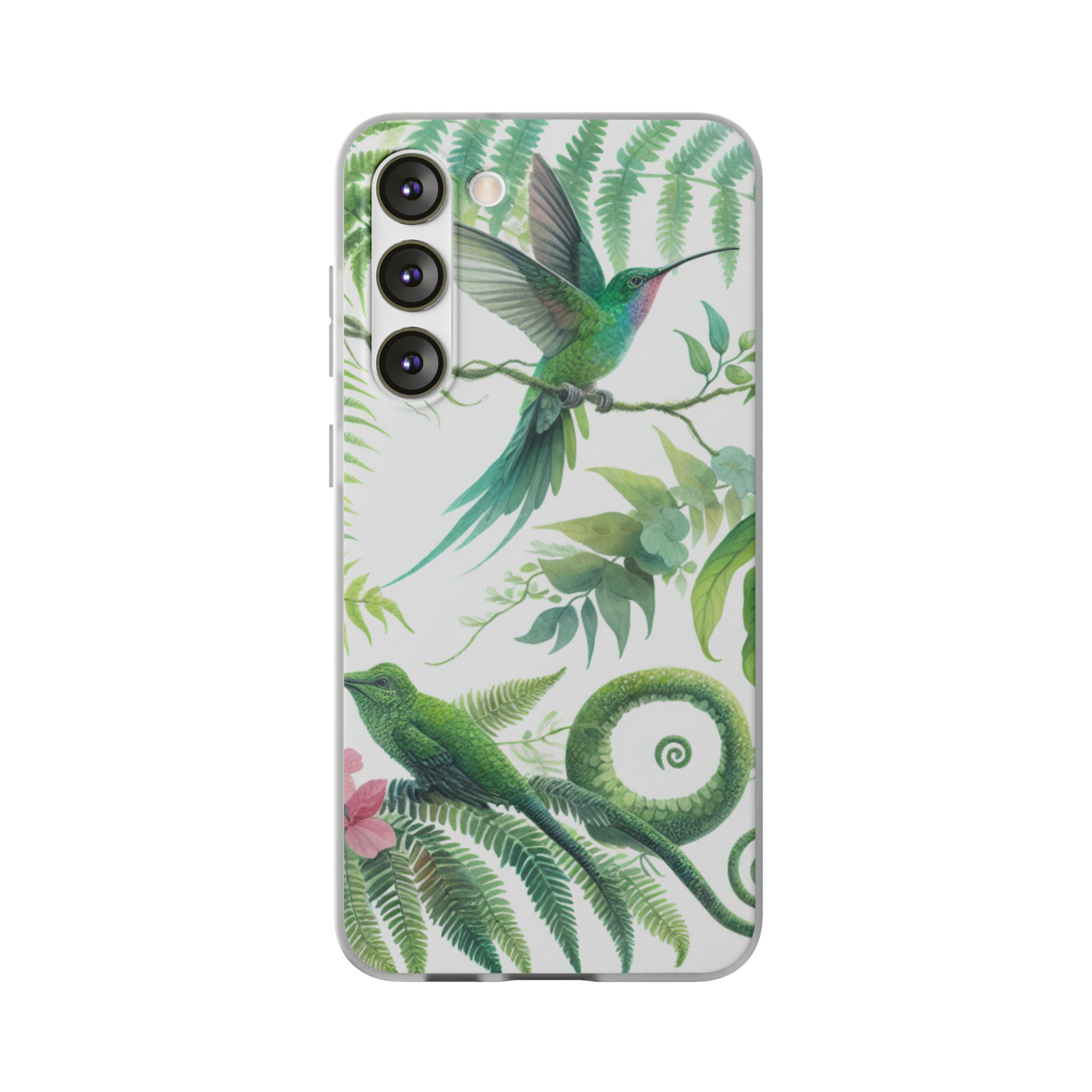 Birds & Nature Resistant iPhone Samsung Flexi Smart Phone Back Case/Cover - Image 5