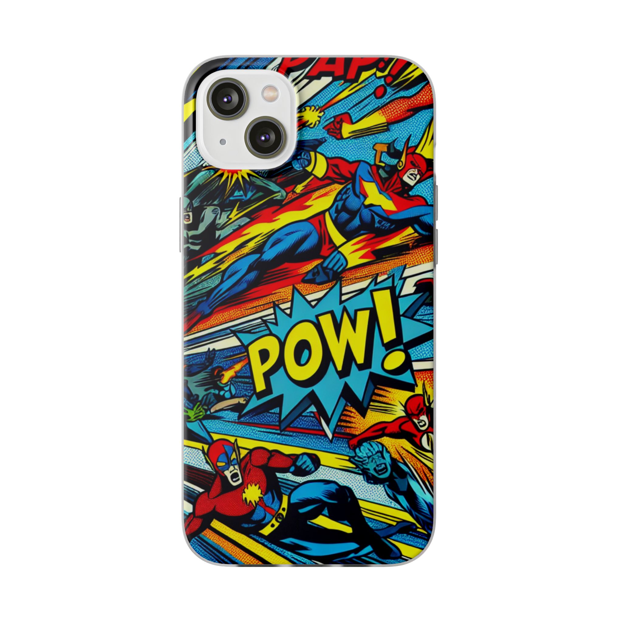 Animation Superheroes Popular Trendy Resistant Flexi Phone Back Case - Image 8
