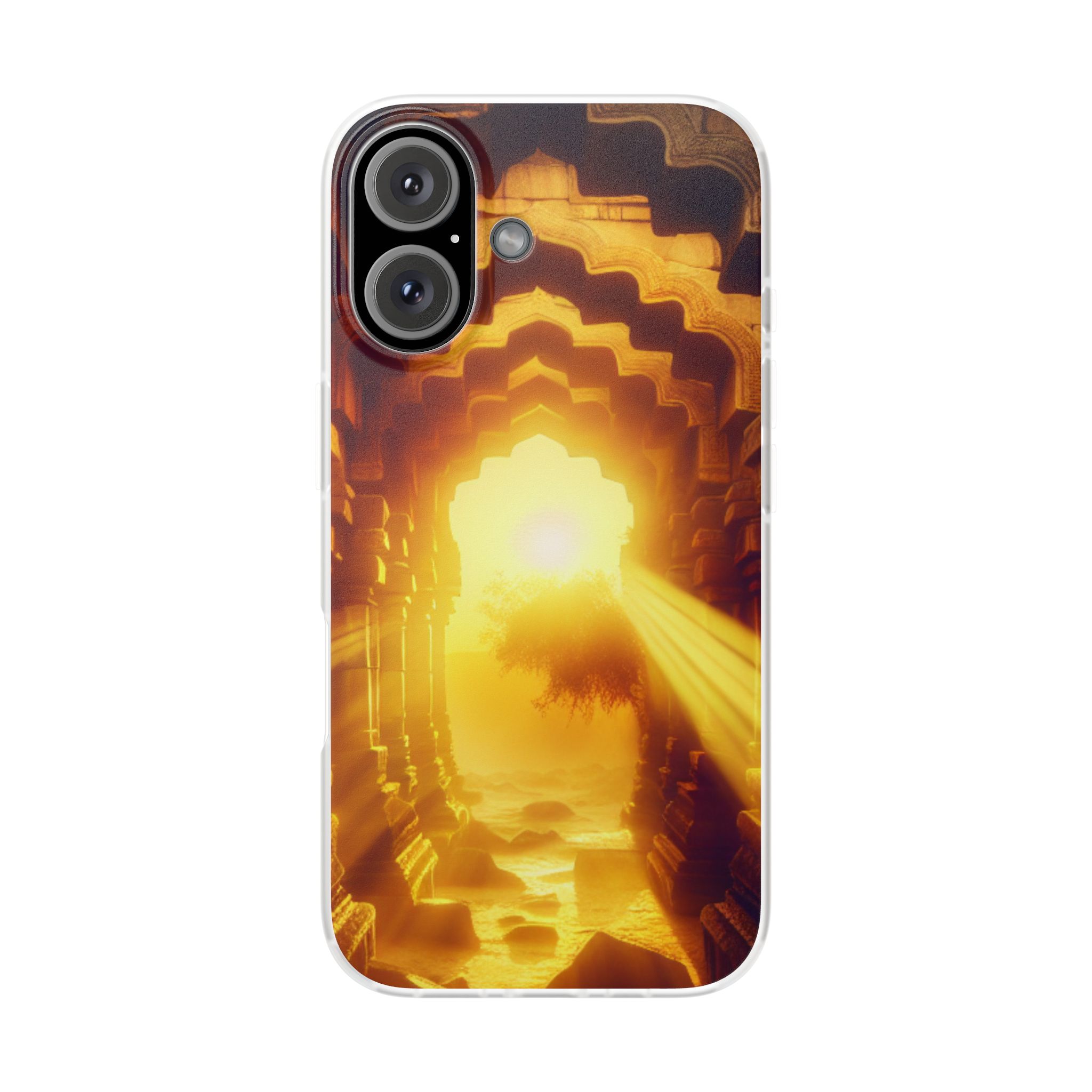 Sunrise In Monument Trendy iPhone Samsung Flexi Smart Phone Back Case - Image 3