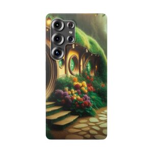 Home With Nature Trendy iPhone Samsung Flexi Smart Phone Back Case