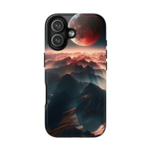 Flames Fiery Planet Trendy Tough Phone Case for iPhone, Samsung & Google Pixel
