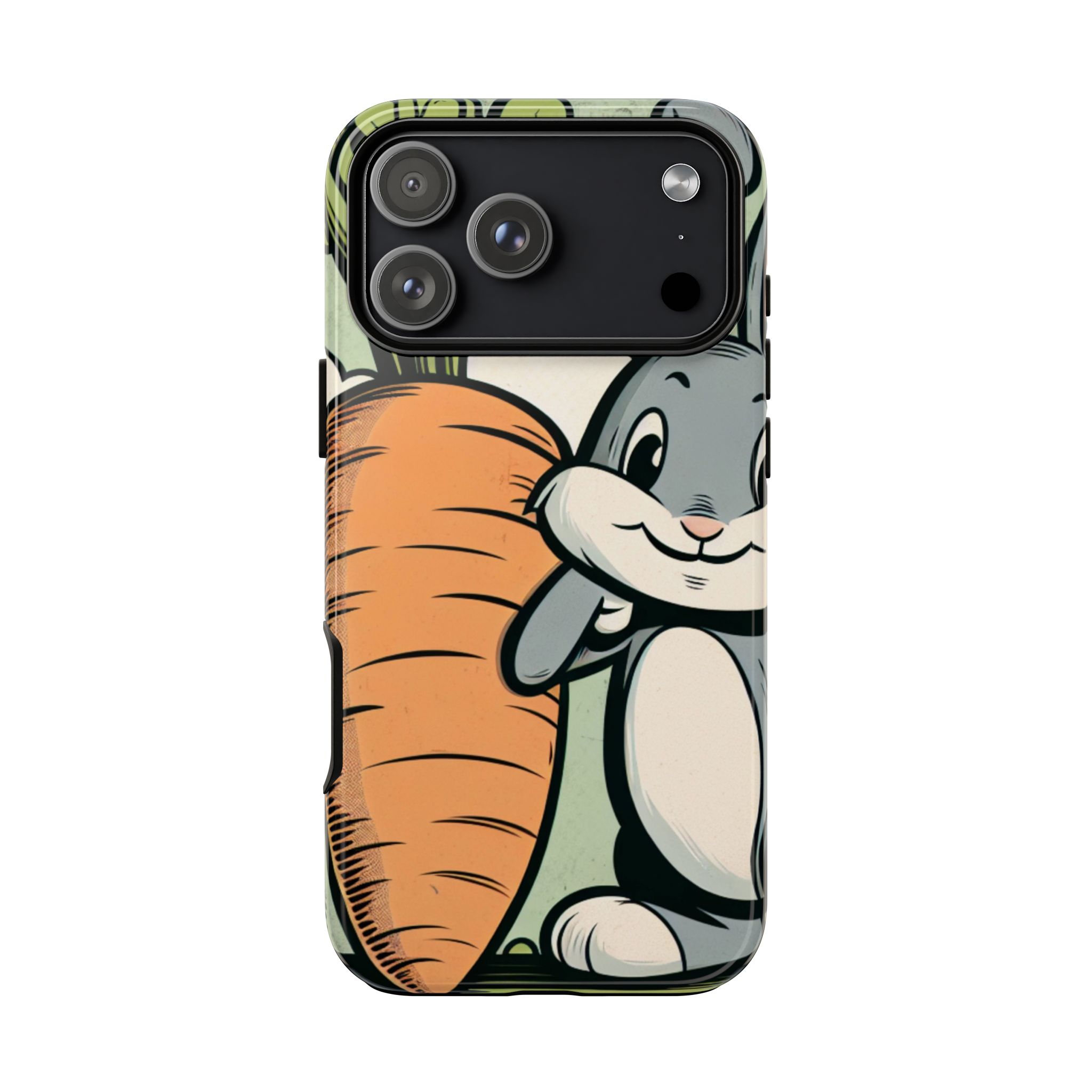 Carrot & Mouse Trendy Tough Phone Case for iPhone, Samsung & Google Pixel