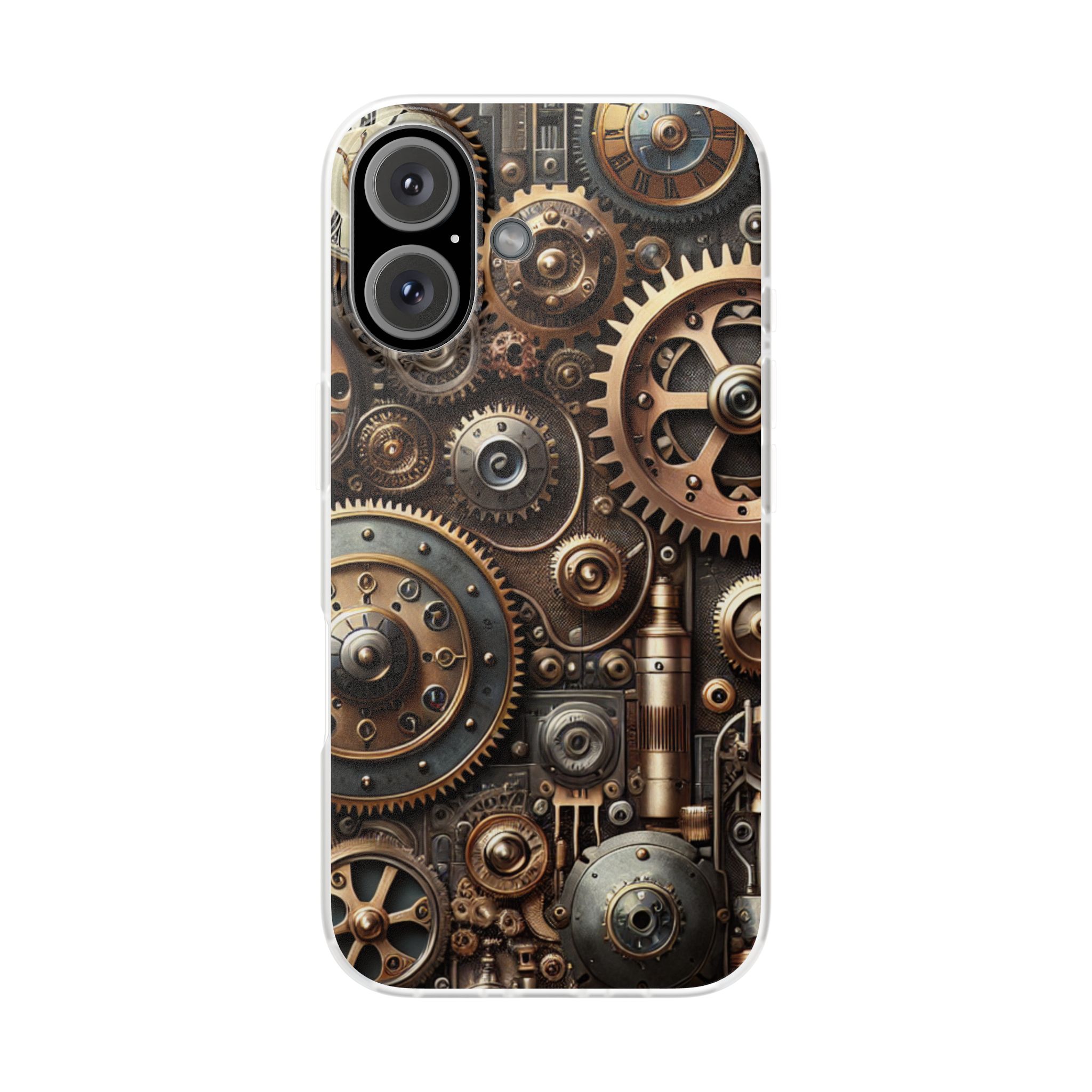 Gears & Tools Trendy iPhone Samsung Flexi Phone Back Case - Image 4
