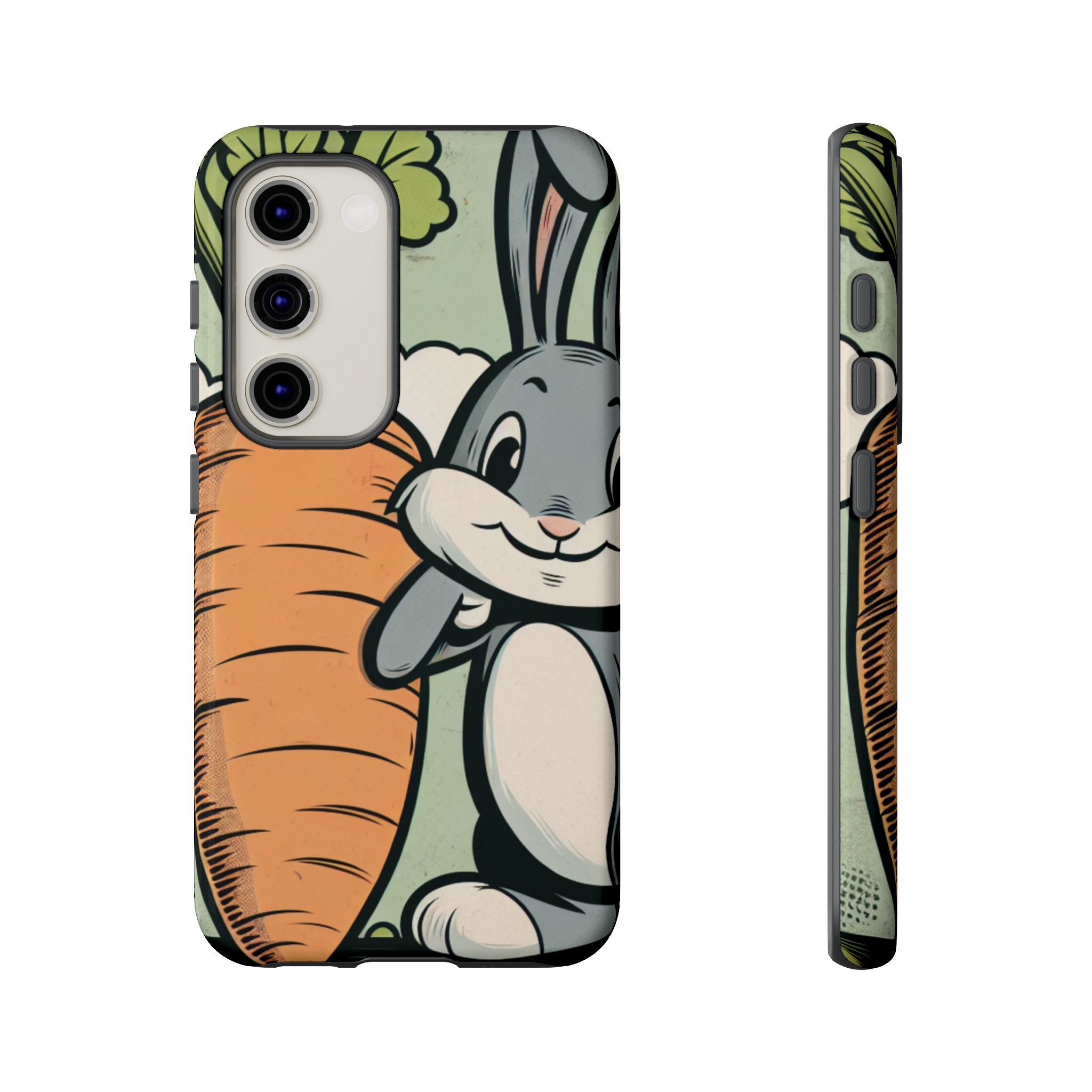 Carrot & Mouse Trendy Tough Phone Case for iPhone, Samsung & Google Pixel - Image 10