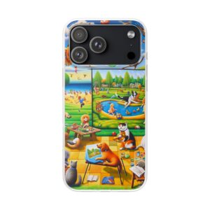 Animal Fun World Popular Trendy Resistant Flexi Phone Back Case
