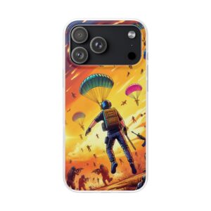 Battle Royale Fields Trendy Resistant Flexi Phone Back Case