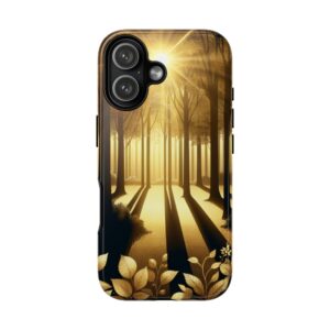Dense Golden Jungle Trendy Tough Phone Case for iPhone, Samsung & Google Pixel
