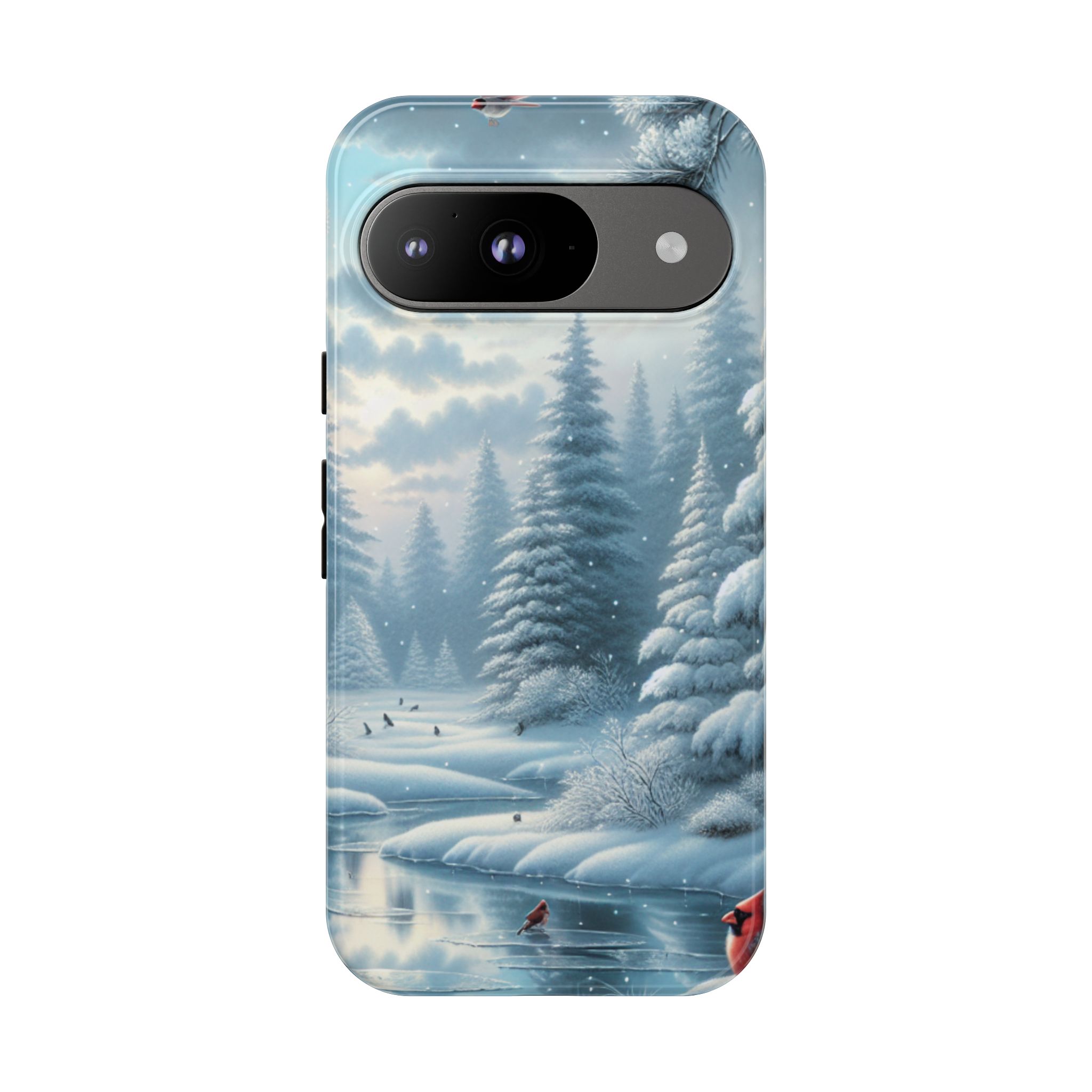 Snowy Winter Land Tough Hard Phone Case for iPhone, Samsung & Google Pixel - Image 5