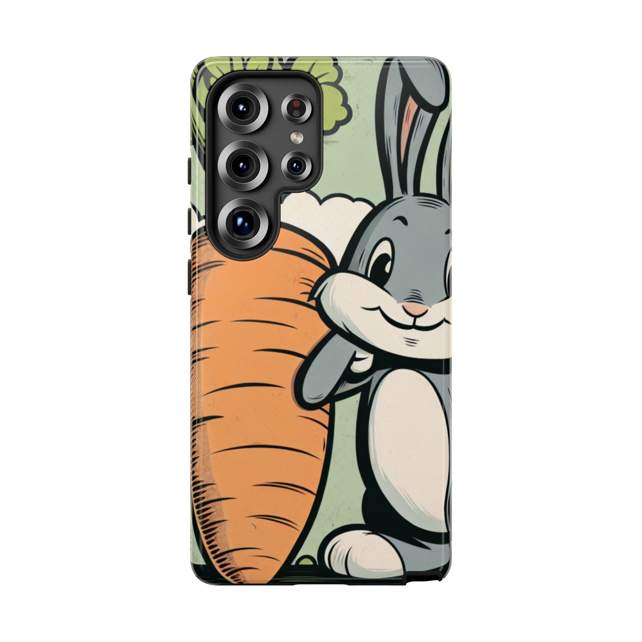 Carrot & Mouse Trendy Tough Phone Case for iPhone, Samsung & Google Pixel - Image 2