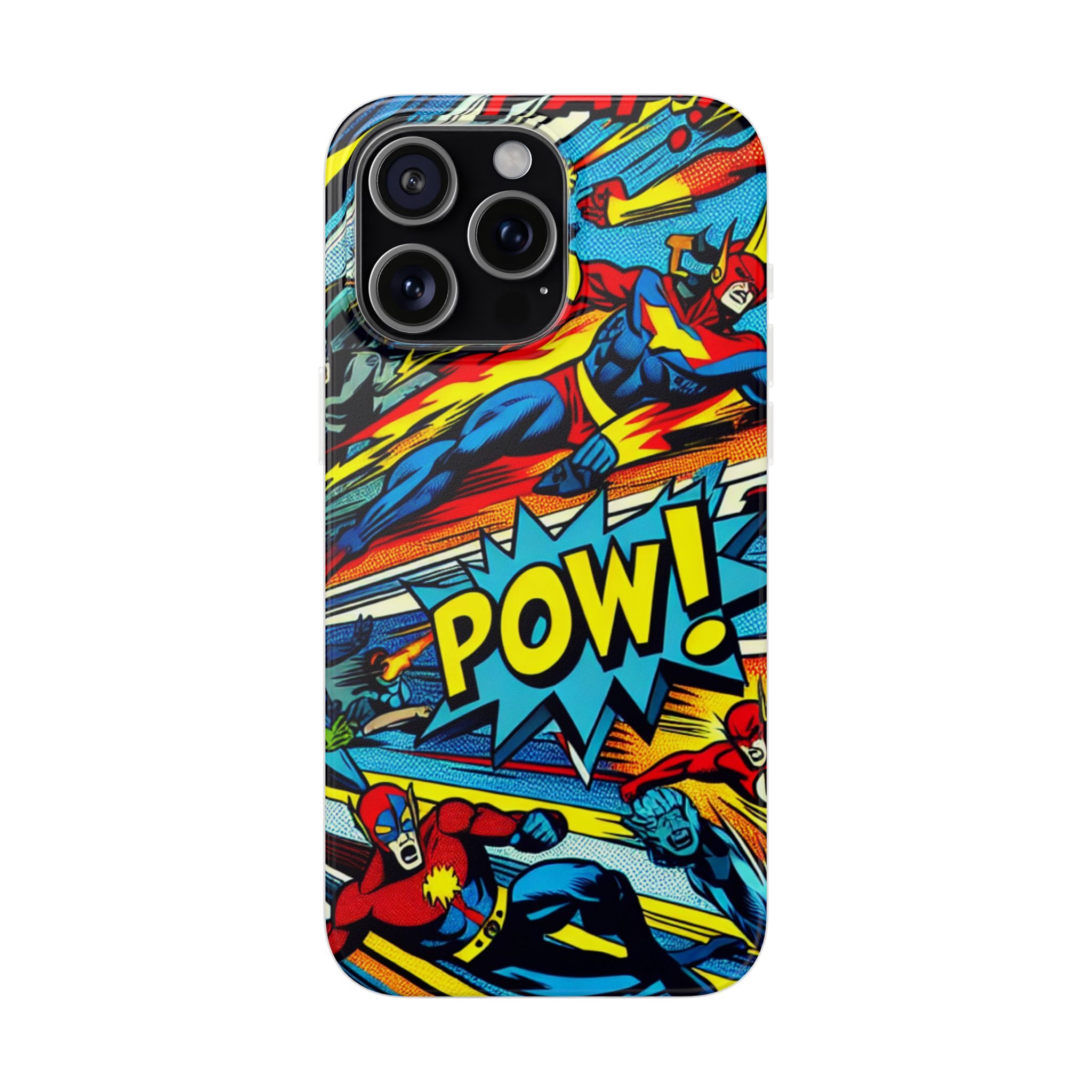 Animation Superheroes Popular Trendy Resistant Flexi Phone Back Case - Image 6