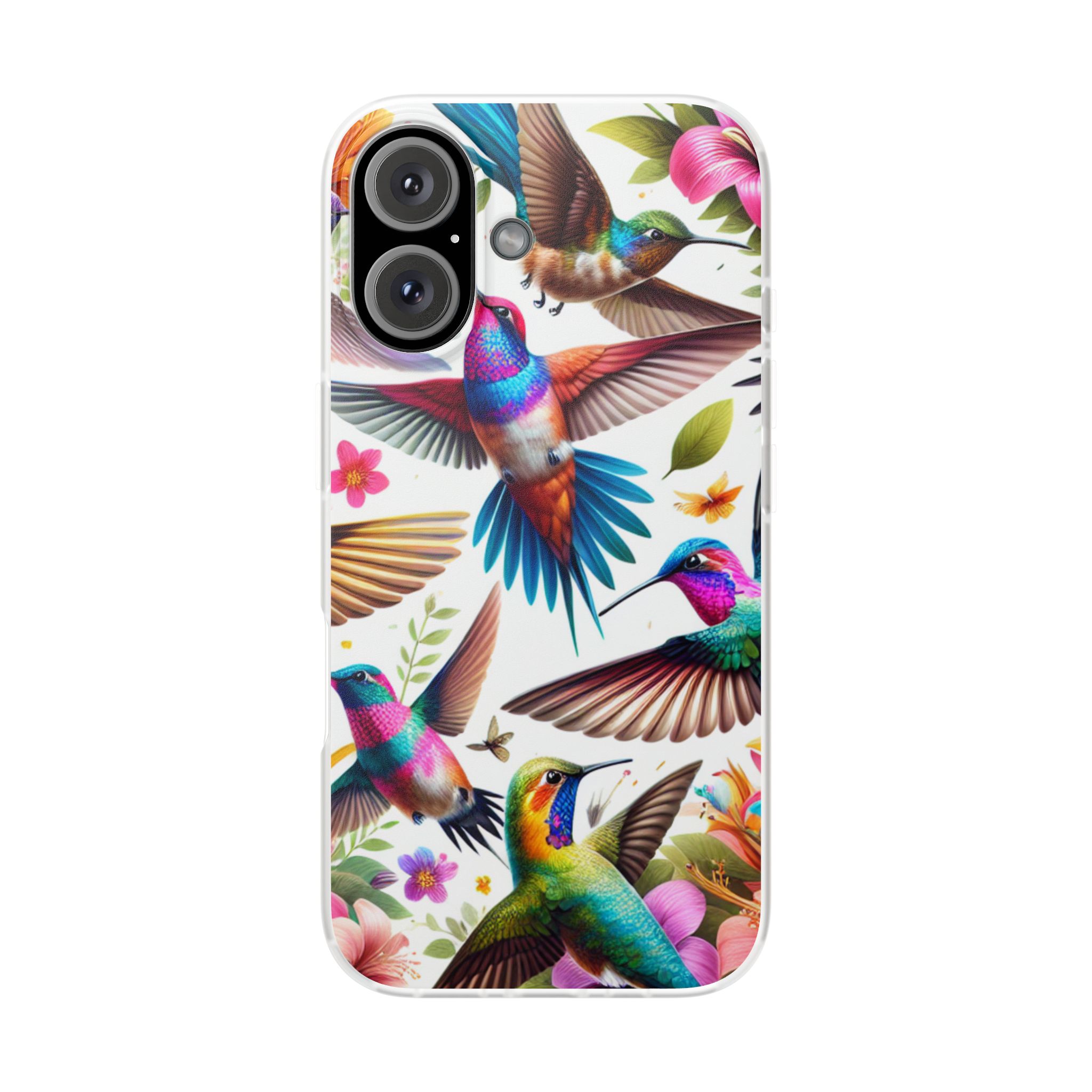 Birds Paradise Resistant iPhone Samsung Flexi Smart Phone Back Case/Cover - Image 3
