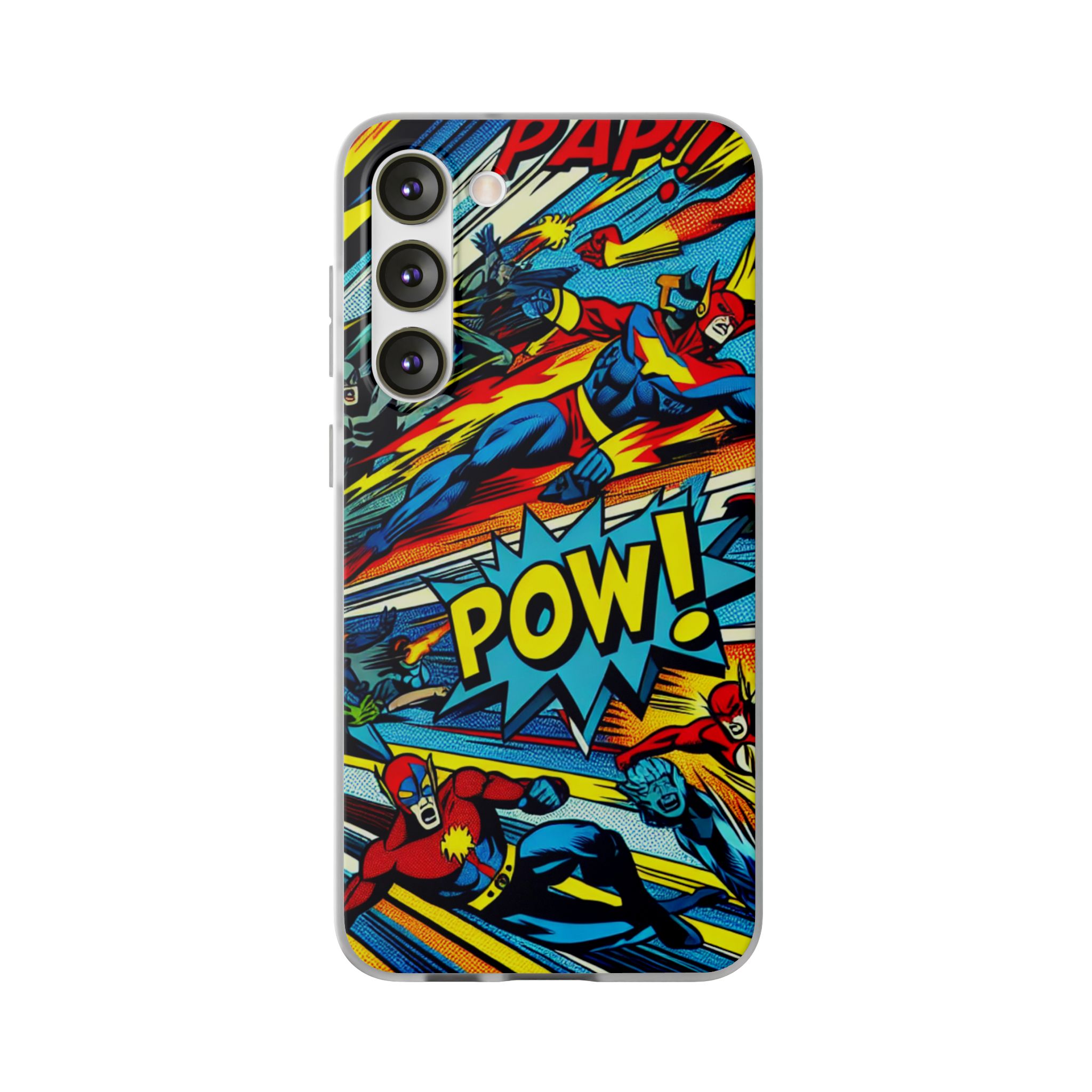 Animation Superheroes Popular Trendy Resistant Flexi Phone Back Case - Image 4