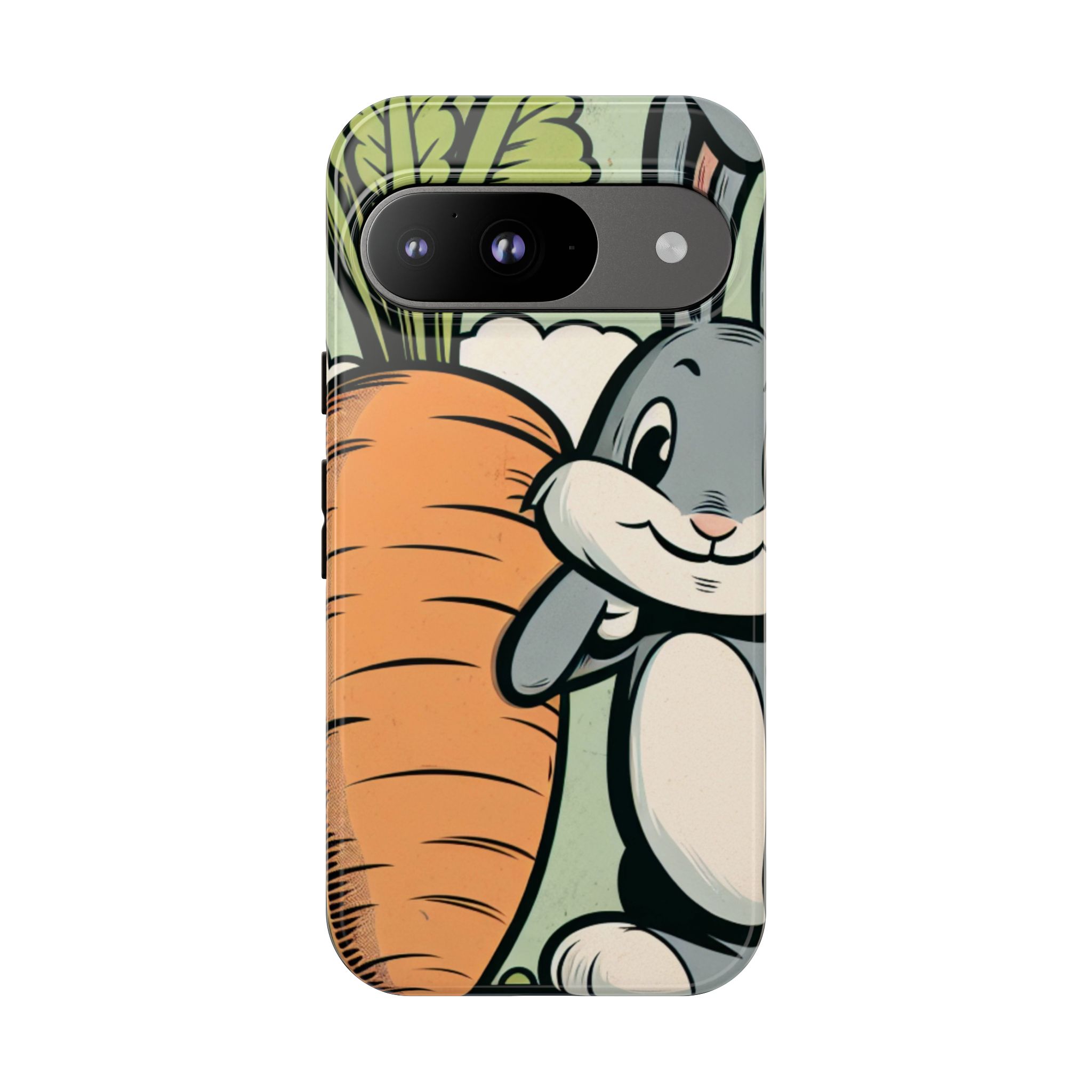 Carrot & Mouse Trendy Tough Phone Case for iPhone, Samsung & Google Pixel - Image 5