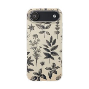 Majestic Leaf Floral Trendy iPhone Samsung Flexi Phone Back Case