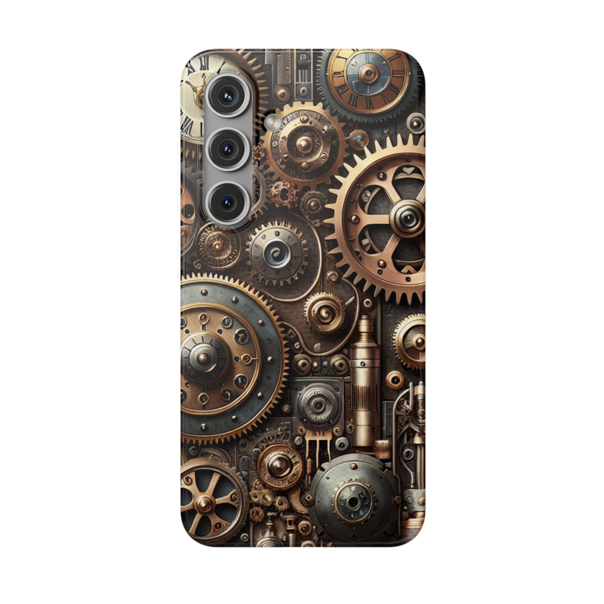 Gears & Tools Trendy iPhone Samsung Flexi Phone Back Case - Image 9