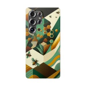 Honeybee Combs | Resistant iPhone Samsung Flexi Smart Phone Back Case/Cover