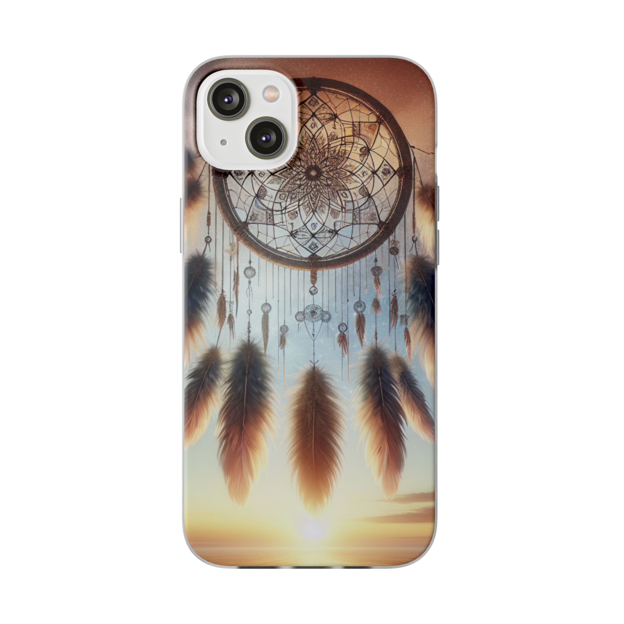 Dreamcatcher In Air Trendy iPhone Samsung Flexi Smart Phone Back Case - Image 8