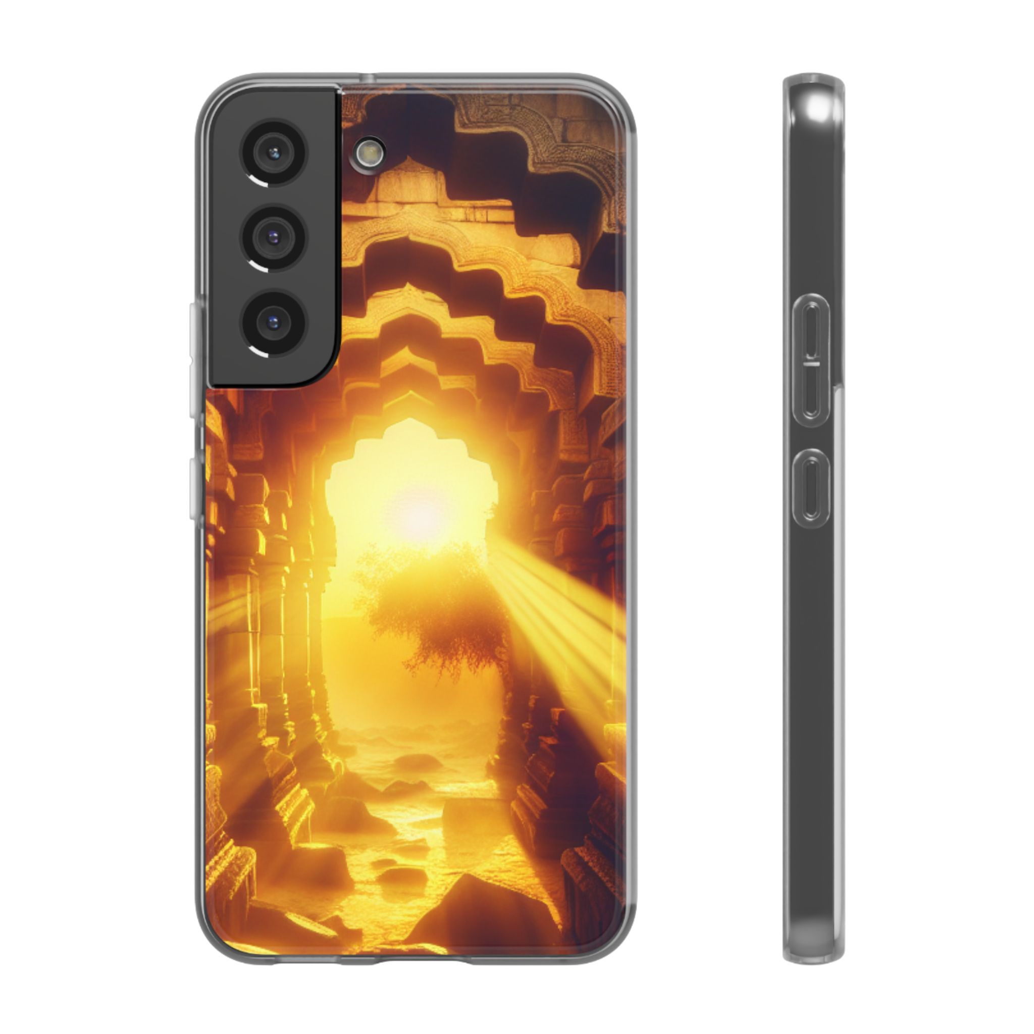 Sunrise In Monument Trendy iPhone Samsung Flexi Smart Phone Back Case - Image 7