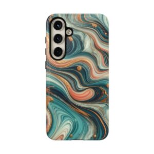 Marble Paint Dance Tough Phone Case for iPhone, Samsung & Google Pixel