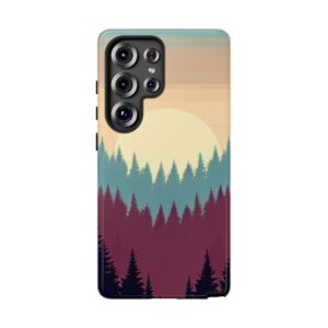 Colorful Sunrise Trendy Tough Phone Case for iPhone, Samsung & Google Pixel
