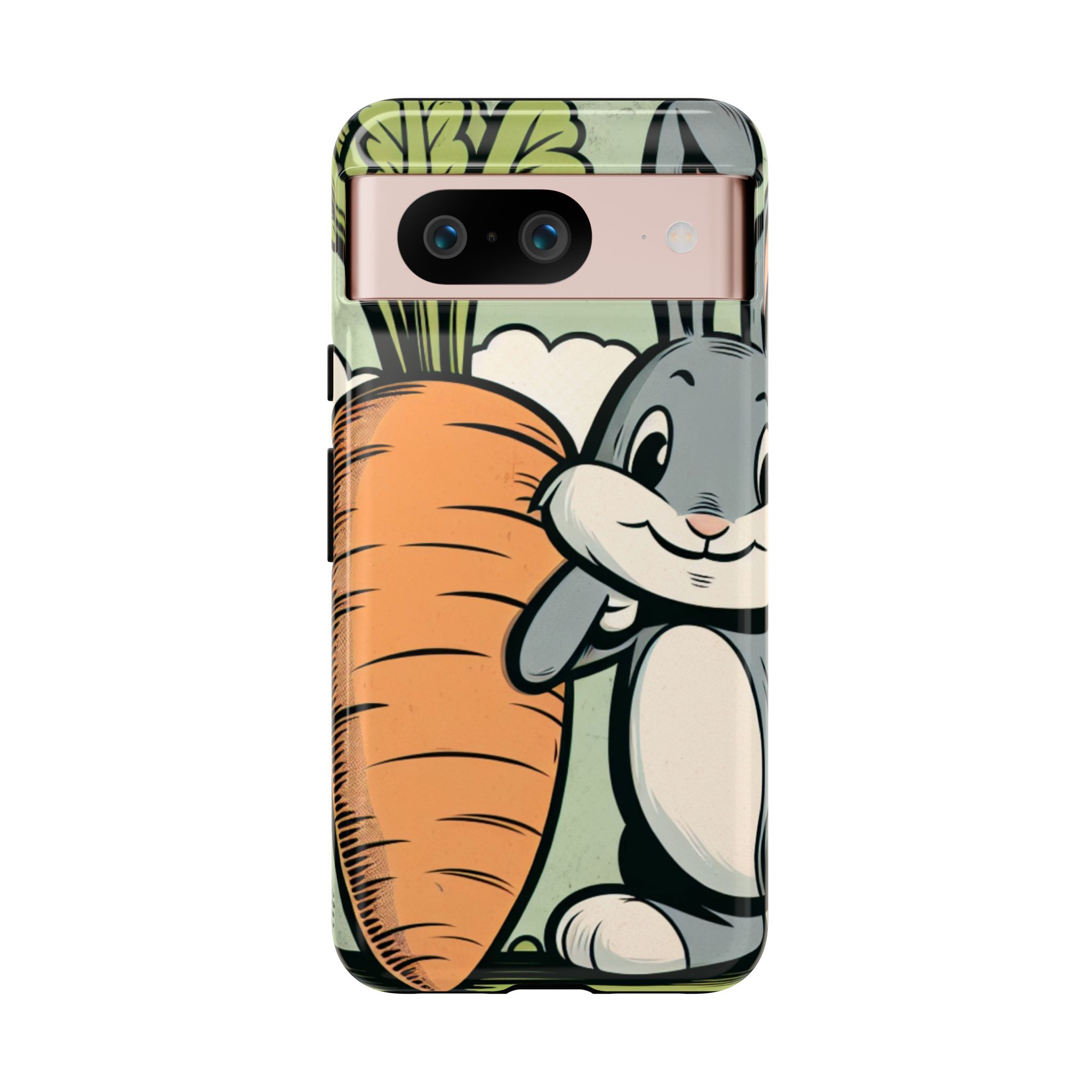 Carrot & Mouse Trendy Tough Phone Case for iPhone, Samsung & Google Pixel - Image 6