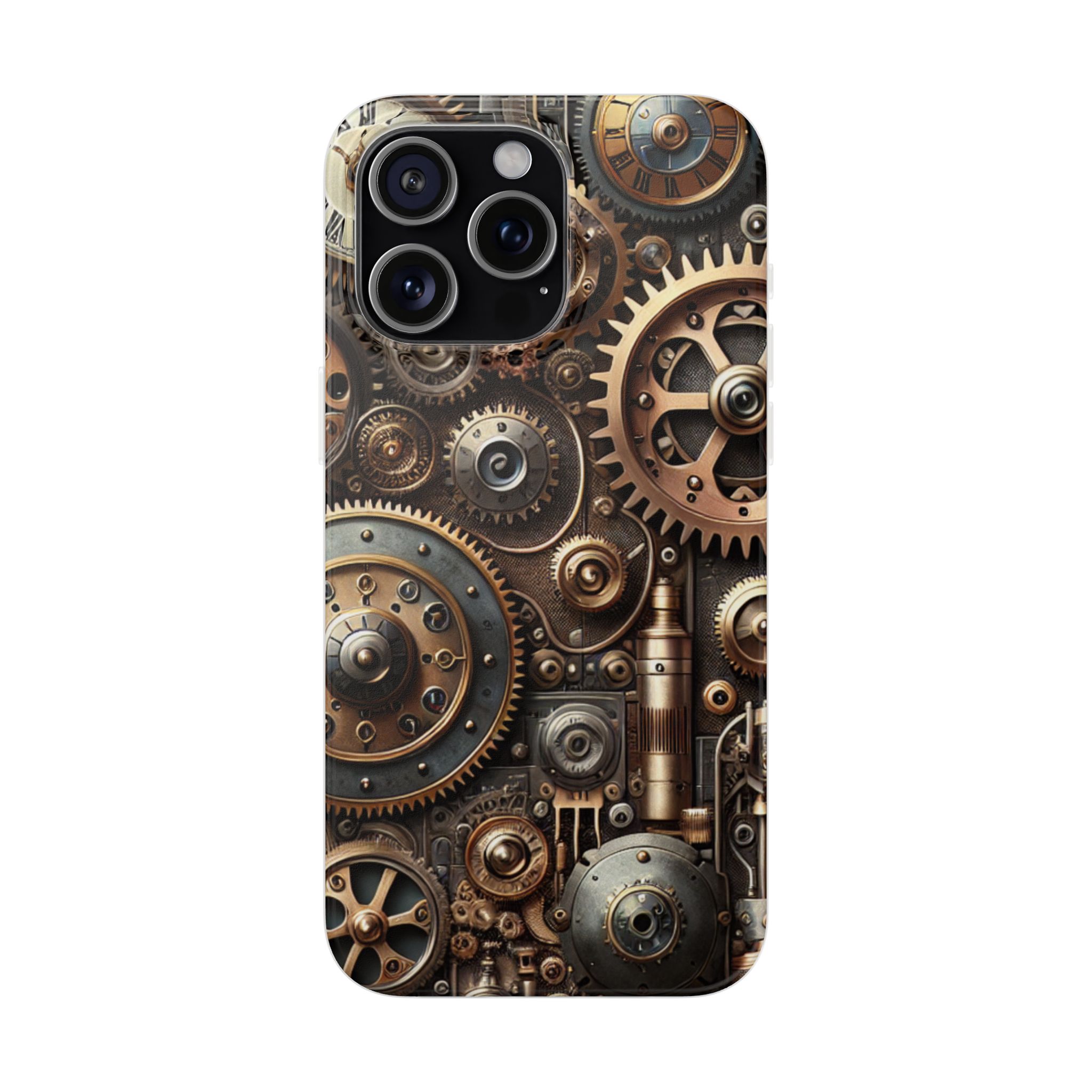 Gears & Tools Trendy iPhone Samsung Flexi Phone Back Case - Image 6