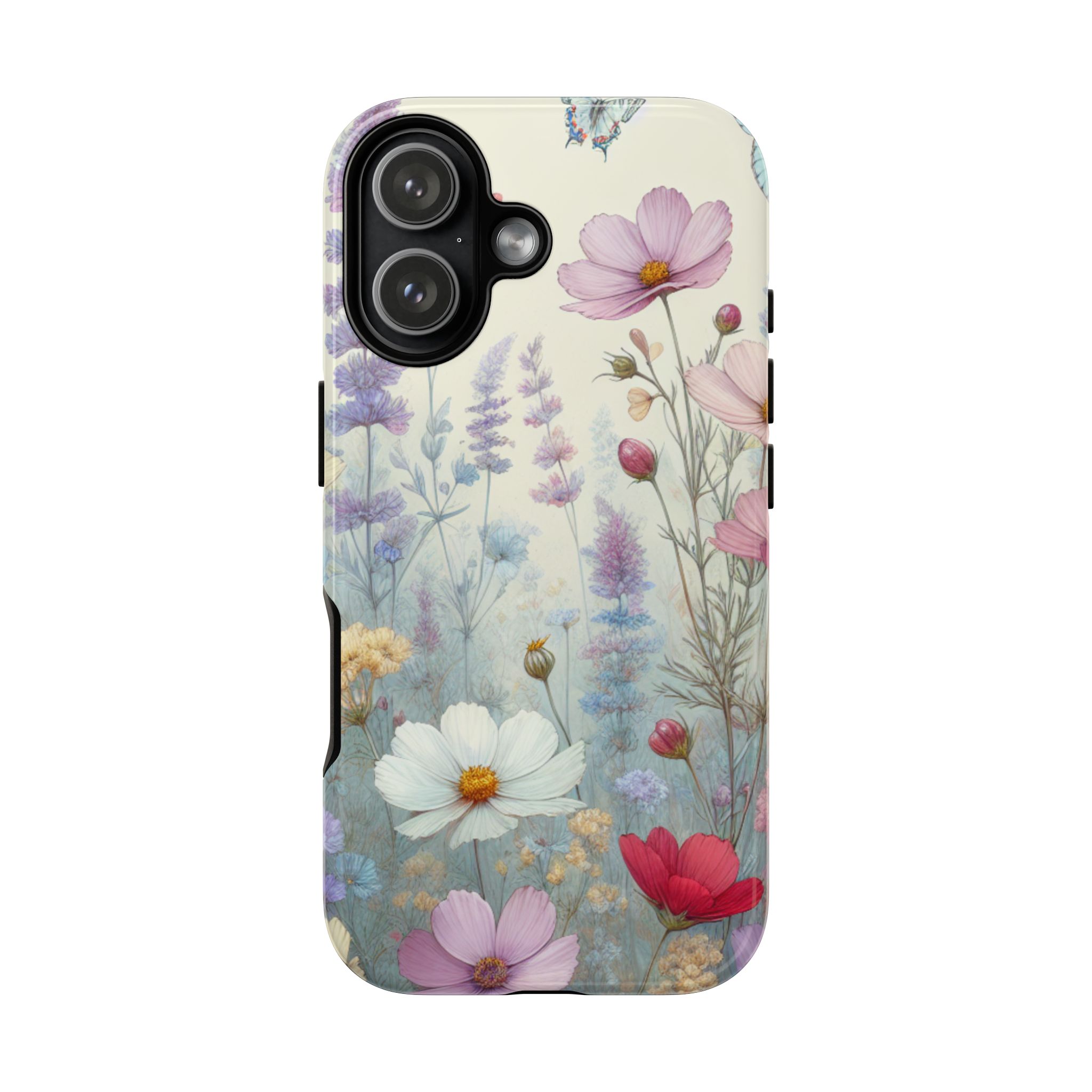 Blossoming Flowers Tough Hard Phone Case for iPhone, Samsung & Google Pixel - Image 3