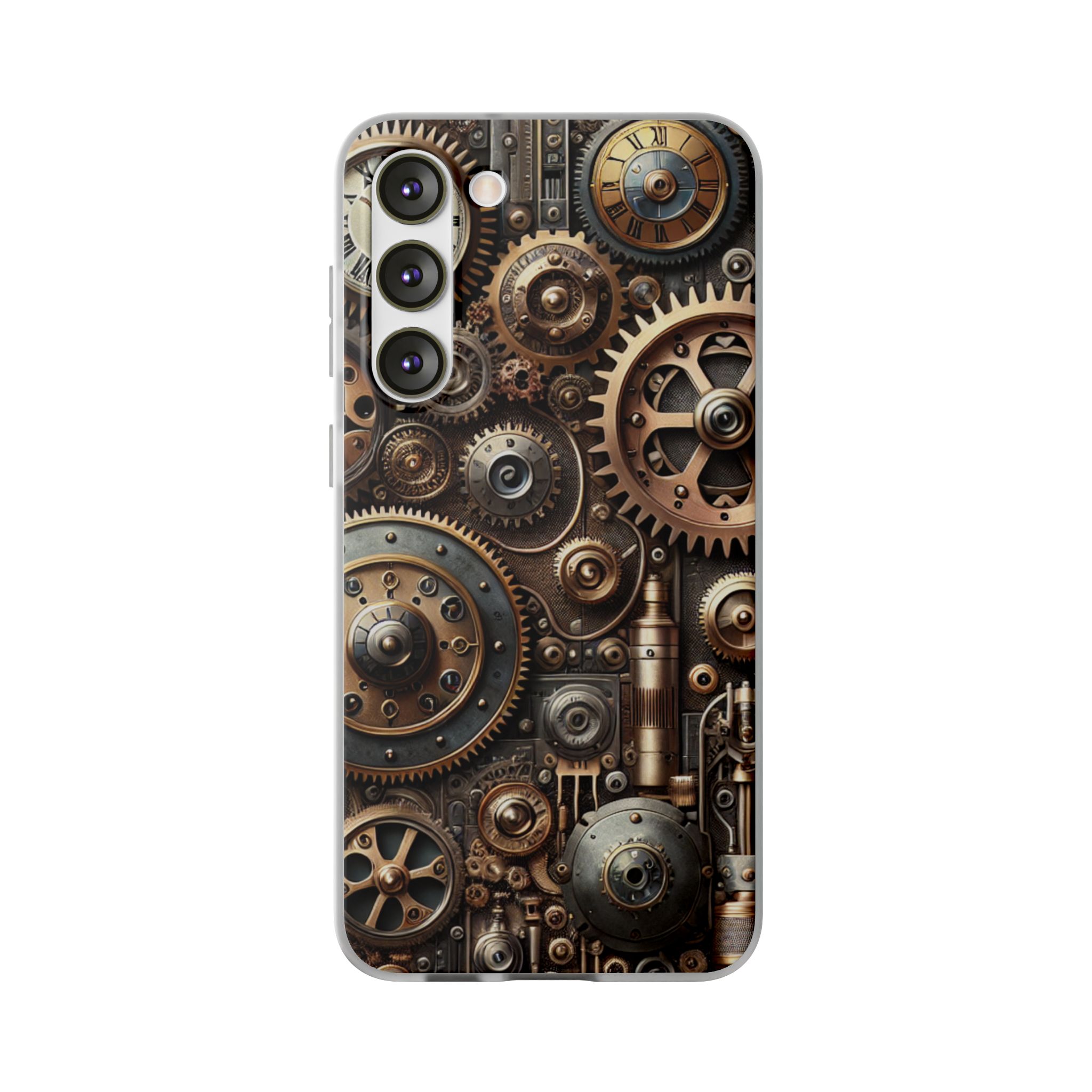 Gears & Tools Trendy iPhone Samsung Flexi Phone Back Case - Image 5