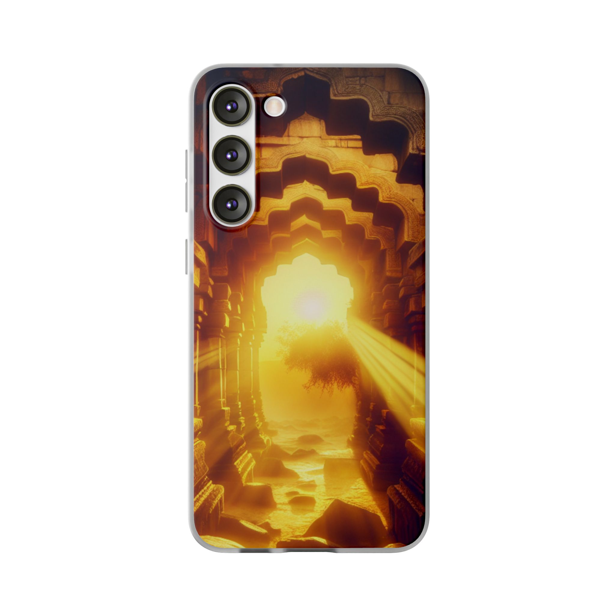 Sunrise In Monument Trendy iPhone Samsung Flexi Smart Phone Back Case - Image 5