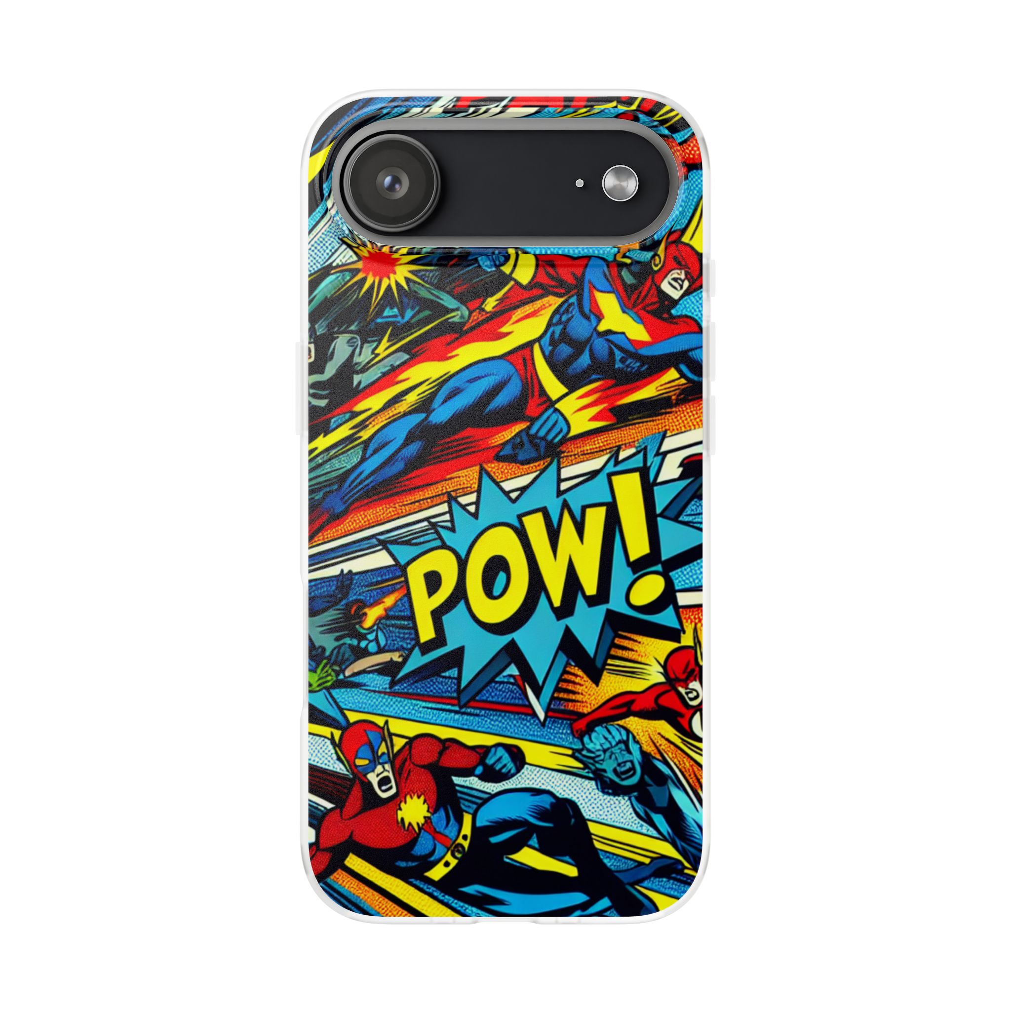 Animation Superheroes Popular Trendy Resistant Flexi Phone Back Case - Image 3