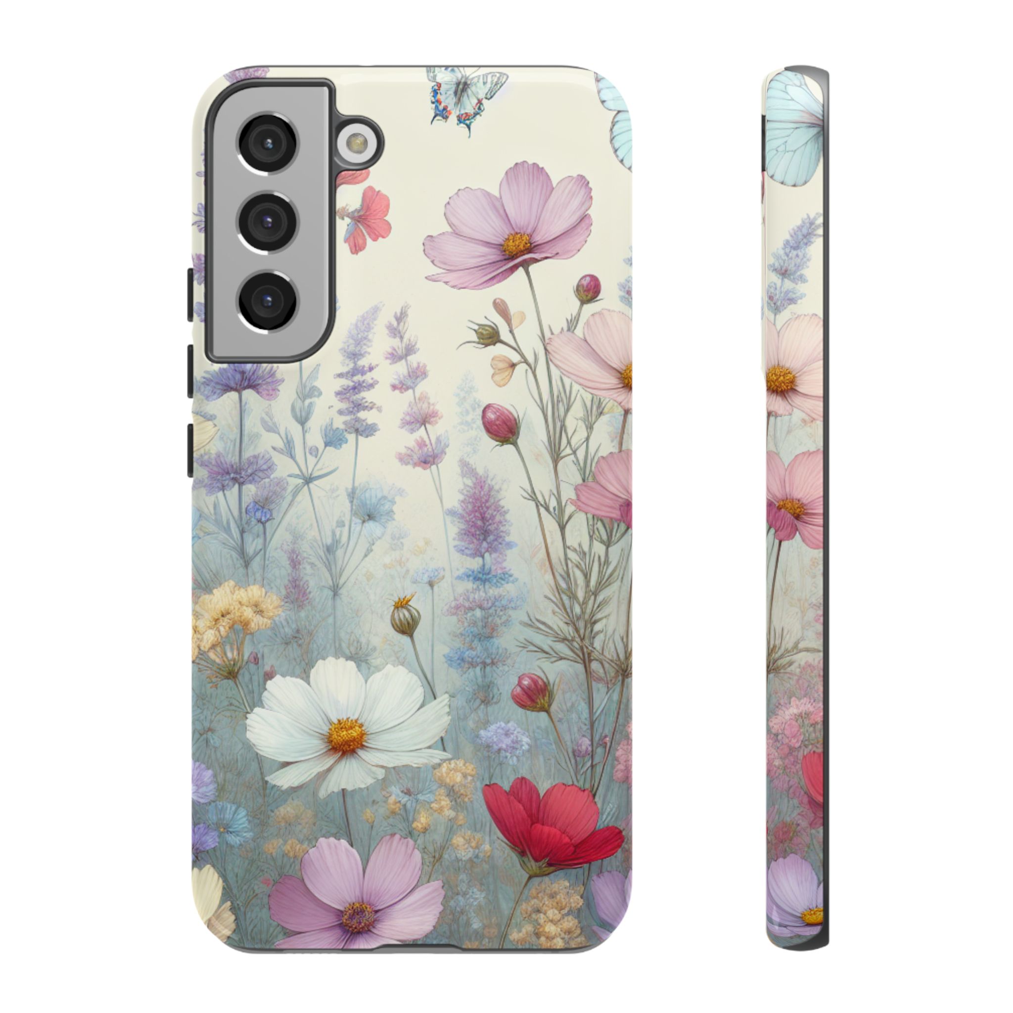 Blossoming Flowers Tough Hard Phone Case for iPhone, Samsung & Google Pixel - Image 8