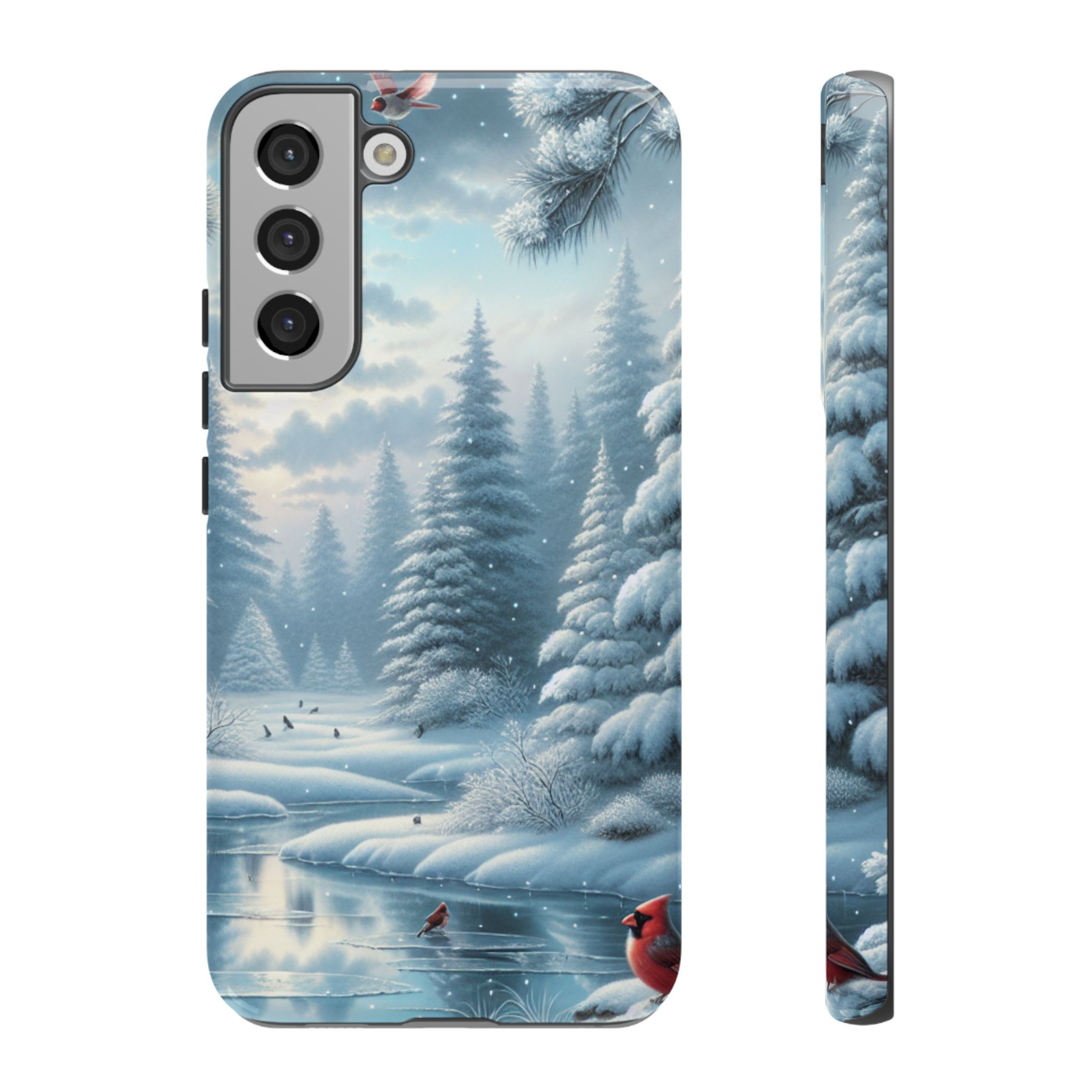 Snowy Winter Land Tough Hard Phone Case for iPhone, Samsung & Google Pixel - Image 8