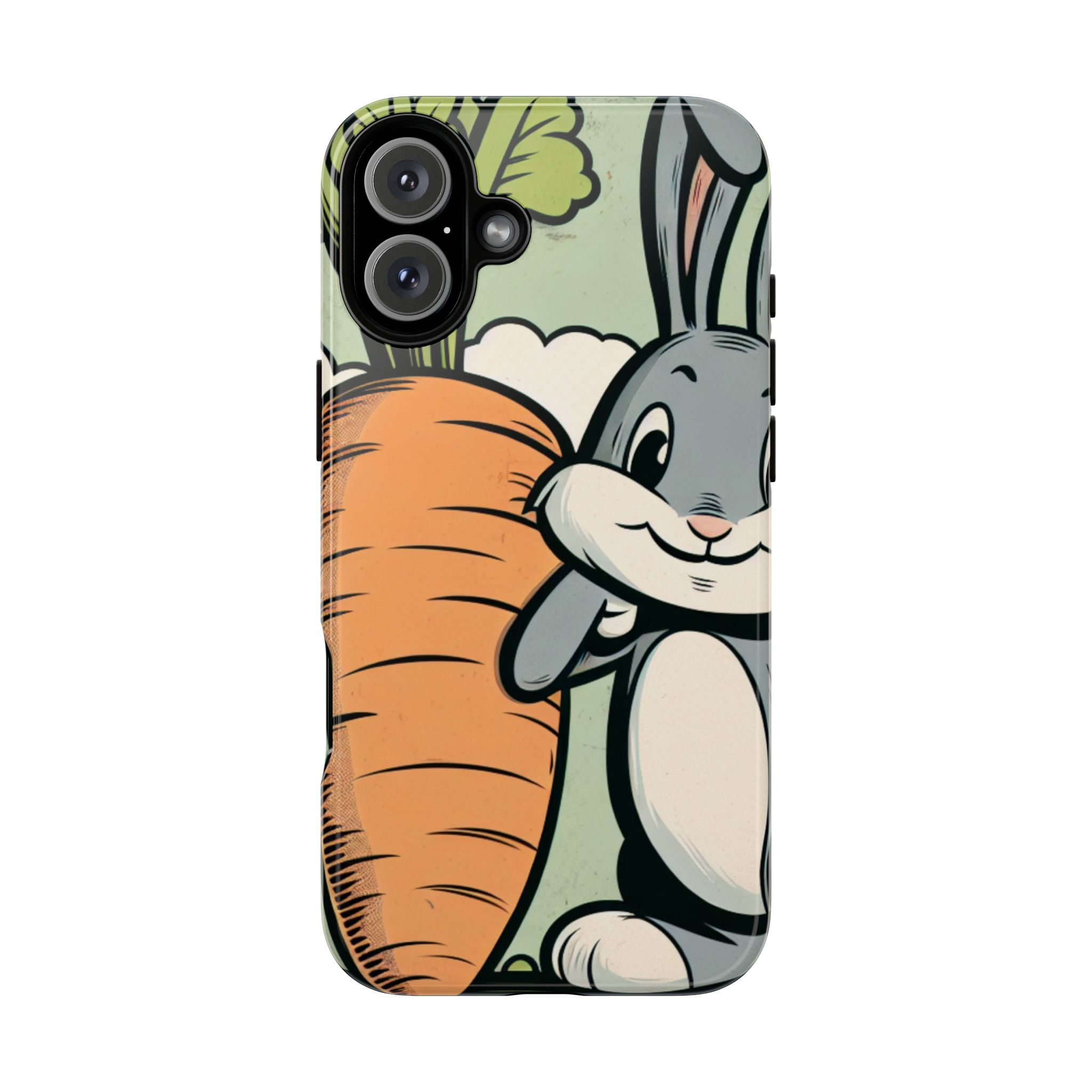 Carrot & Mouse Trendy Tough Phone Case for iPhone, Samsung & Google Pixel - Image 12