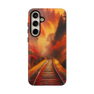 The Railway Tracks Trendy Tough Phone Case for iPhone, Samsung & Google Pixel