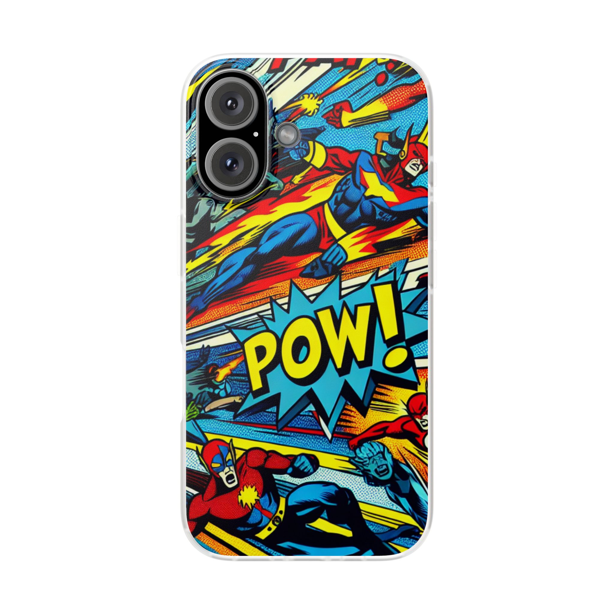 Animation Superheroes Popular Trendy Resistant Flexi Phone Back Case