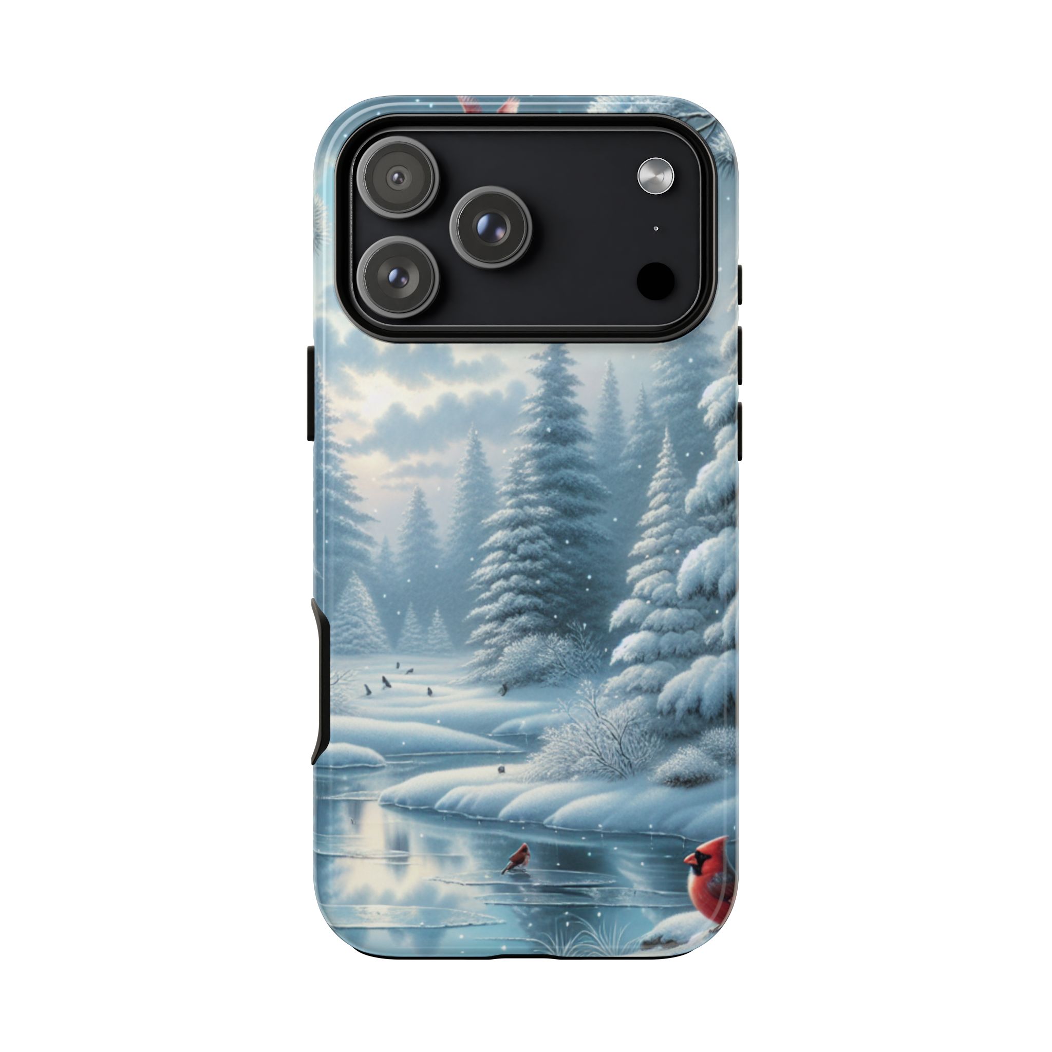 Snowy Winter Land Tough Hard Phone Case for iPhone, Samsung & Google Pixel - Image 2