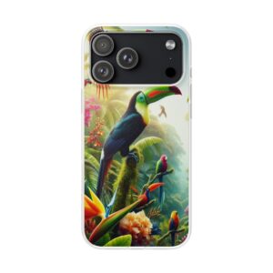 Wildlife Sanctuary Trendy iPhone Samsung Flexi Phone Back Case
