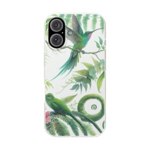Birds & Nature Resistant iPhone Samsung Flexi Smart Phone Back Case/Cover