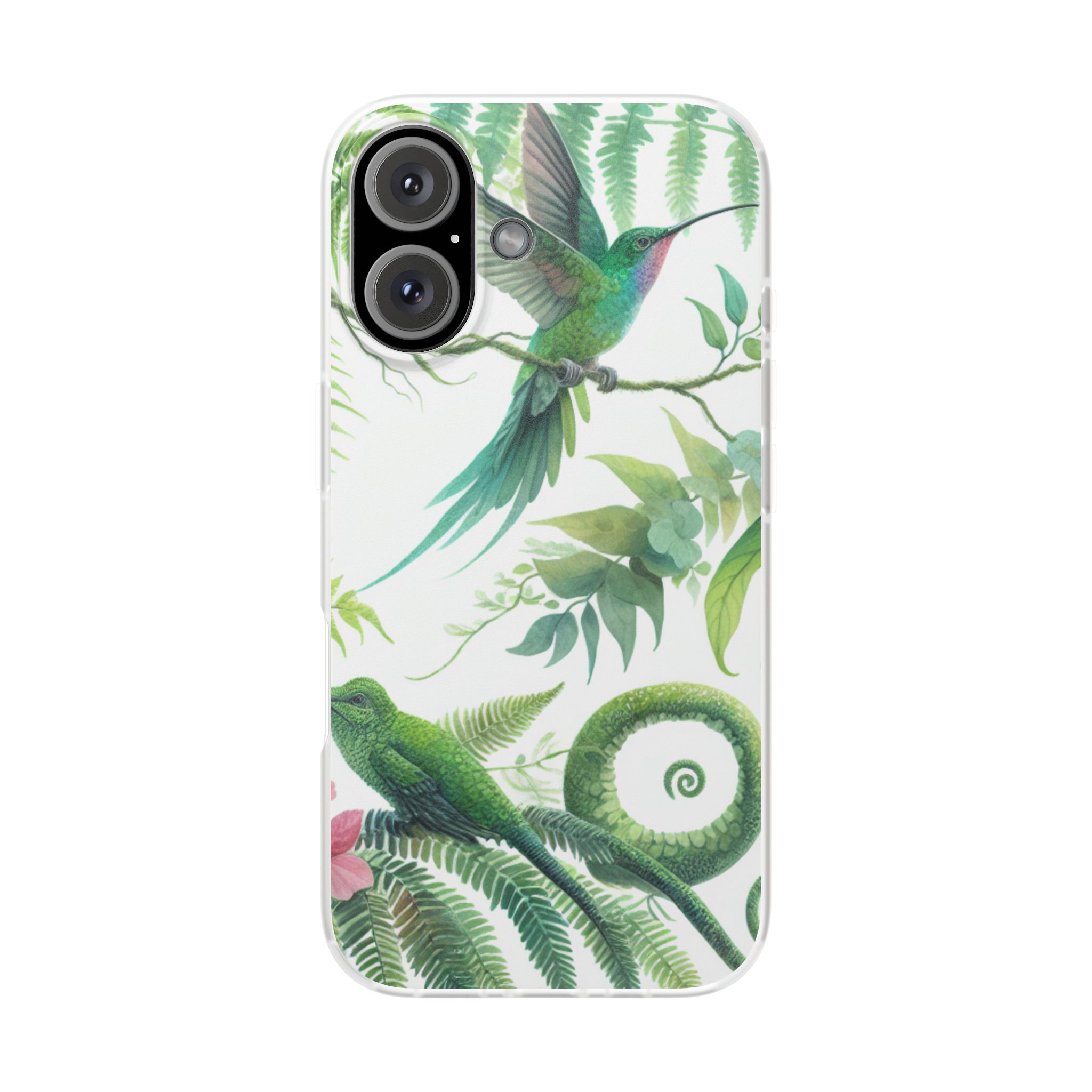 Birds & Nature Resistant iPhone Samsung Flexi Smart Phone Back Case/Cover