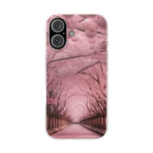 Path Of Natures Elegance Resistant iPhone Samsung Flexi Smart Phone Back Case/Cover